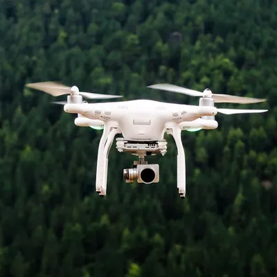 Dron en vuelo
